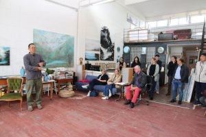 Atelierbesuch bei Zhu Xianwei, 08.06.2025